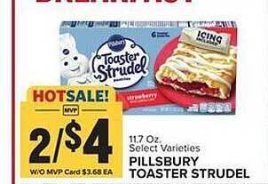 Food Lion Pillsbury toaster strudel offer