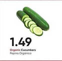 Stater Bros Cucumbers offer