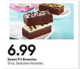 Stater Bros Sweet p's brownies offer