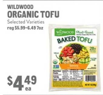 New Seasons Market Wildwood organic tofu offer