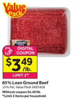 Stop&Shop 85% Lean Ground Beef offer