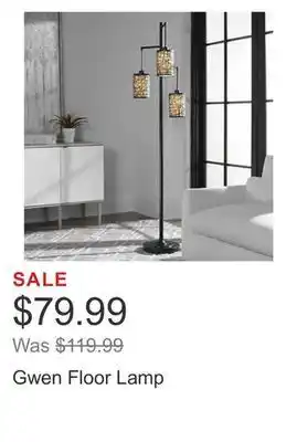 Costco Gwen floor lamp offer