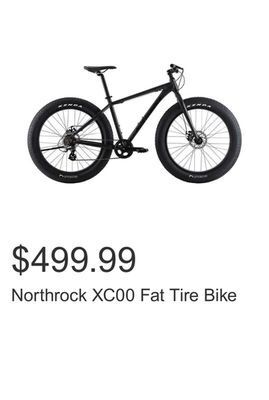 Costco Northrock xc00 fat tire bike offer
