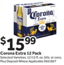 Stop&Shop Corona Extra 12 Pack offer