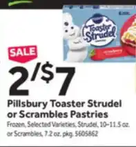 Stop&Shop Pillsbury Toaster Strudel or Scrambles Patries offer