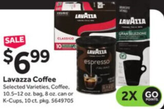 Stop&Shop Lavazza Coffee offer