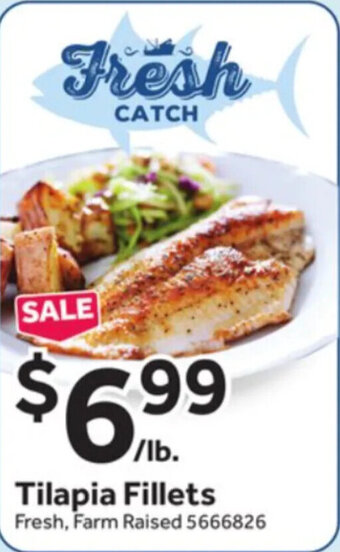 Stop&Shop Tilapia Fillets offer