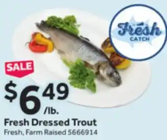 Stop&Shop Fresh Dressed Trout offer