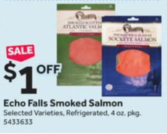 Stop&Shop Echo Falls Smoked Salmon offer