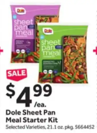 Stop&Shop Dole Sheet Pan Meal Starter Kit offer
