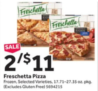 Stop&Shop Freschetta Pizza offer