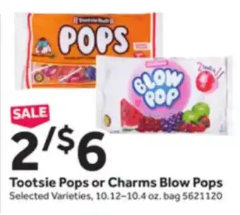 Stop&Shop Tootsie Pops or Charms Blow Pops offer