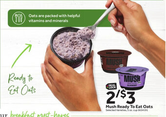 Stop&Shop Mush Ready To Eat Oats offer