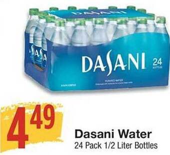 United Supermarkets Dasani water offer