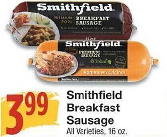 United Supermarkets Smithfield breakfast sausage offer