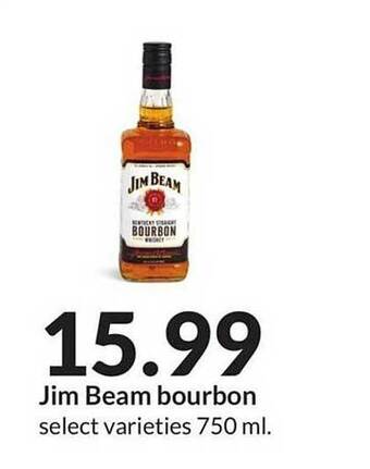 Hy-Vee Jim beam bourbon offer