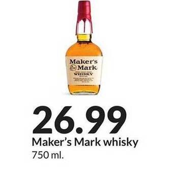 Hy-Vee Maker's mark whisky offer