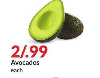 Hy-Vee Avocados offer