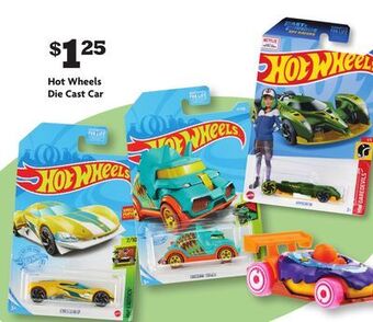 Family Dollar Hot wheels die cast car offer
