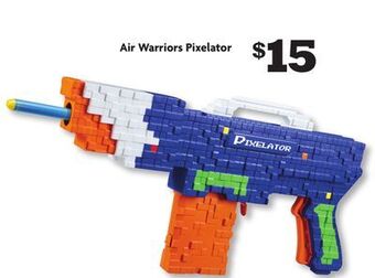 Family Dollar Air warriors pixelator offer