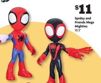 Family Dollar Spidey and friends mega mighties offer