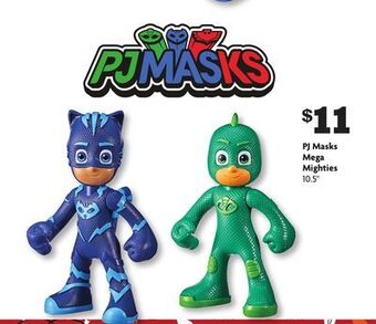 Family Dollar Pj masks mega mighties offer
