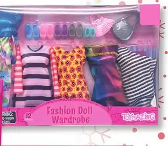 Family Dollar Toymazing fashion doll wardrobe offer