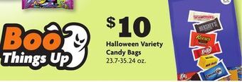 Family Dollar Halloween variety candy bags offer