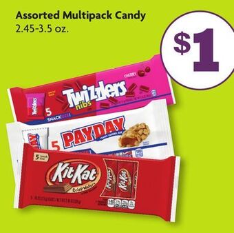 Family Dollar Assorted multipack candy offer