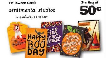 Family Dollar Halloween cards offer