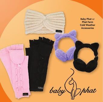 Family Dollar Baby phat or phat farm cold weather accessories offer