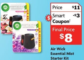 Family Dollar Air wick essential mist starter kit offer