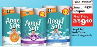 Family Dollar Angel soft bath tissue offer