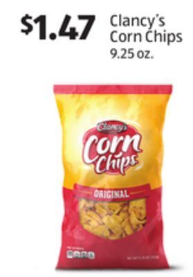 Aldi Clancy's corn chips offer