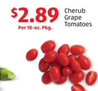 Aldi Cherub grape tomatoes offer