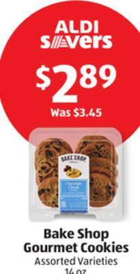 Aldi Bake shop gourmet cookies offer