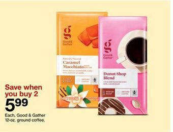 Target Good & gather 12-oz. ground coffee. offer