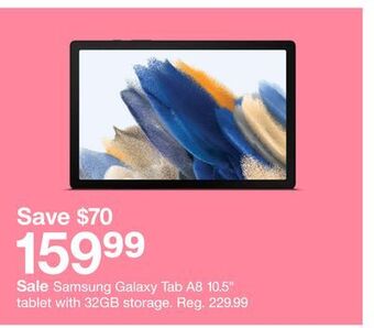 Target Samsung galaxy tab a8 10.5" tablet with 32gb storage offer