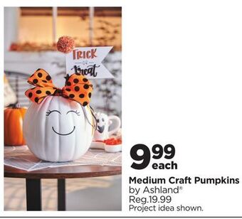 Michaels Medium craft pumpkins by ashland® offer