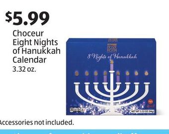 Aldi Choceur eight nights of hanukkah calendar offer