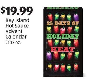 Aldi Bay island hot sauce advent calendar offer