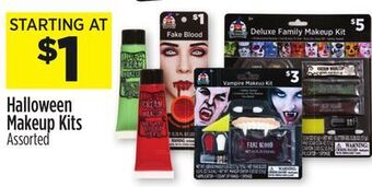 Dollar General Halloween makeup kits offer