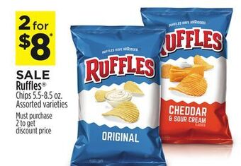 Dollar General Ruffles® chips offer
