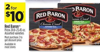 Dollar General Red baron® pizza offer