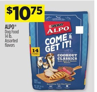 Dollar General Alpo® dog food offer
