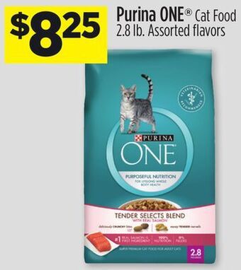 Dollar General Purina one® cat food offer