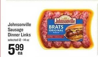 Lowes Foods Johnsonville sausage dinner links offer