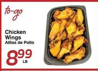 Sellers Bros Chicken wings offer