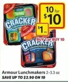 Harveys Supermarkets Armour Lunchmakers 2-3.3 oz offer