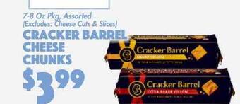 The Food Emporium Cracker barrel cheese chunks offer
